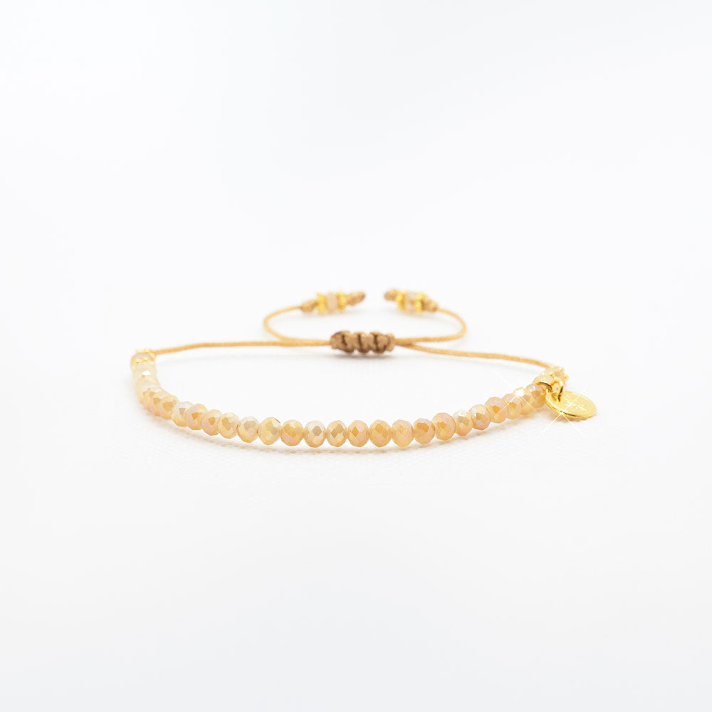 Friendship Crystal Caramel Bracelet